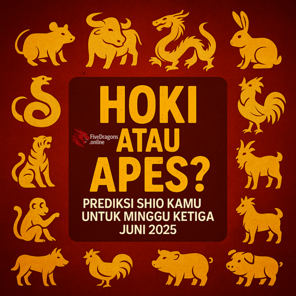 Hoki atau Apes? Ini Prediksi Shio Kamu untuk Minggu Ketiga Juni 2025 - FiveDragons.online